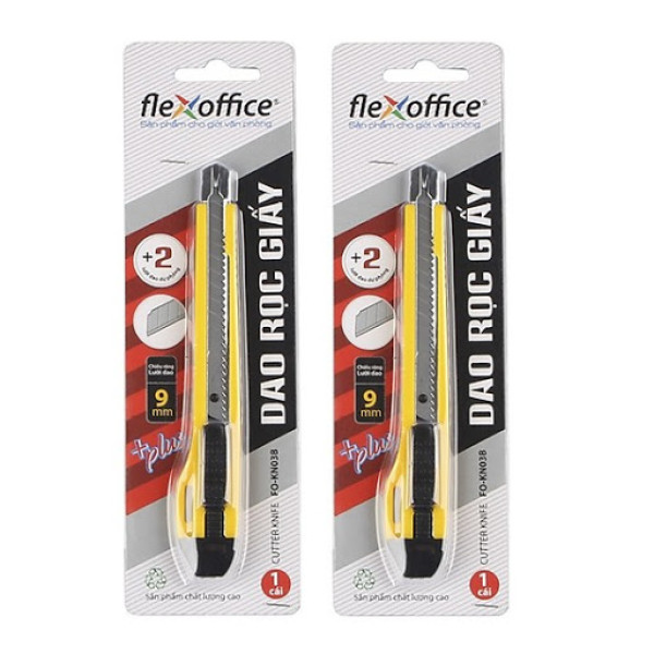 Dao rọc giấy 9mm FO-KN03B (Flexoffice)